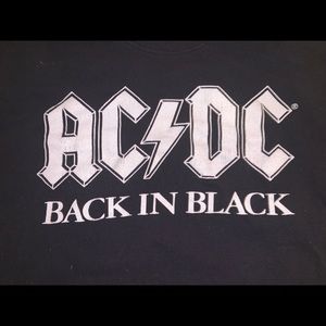 AC/DC Back in Black - black unisex medium
